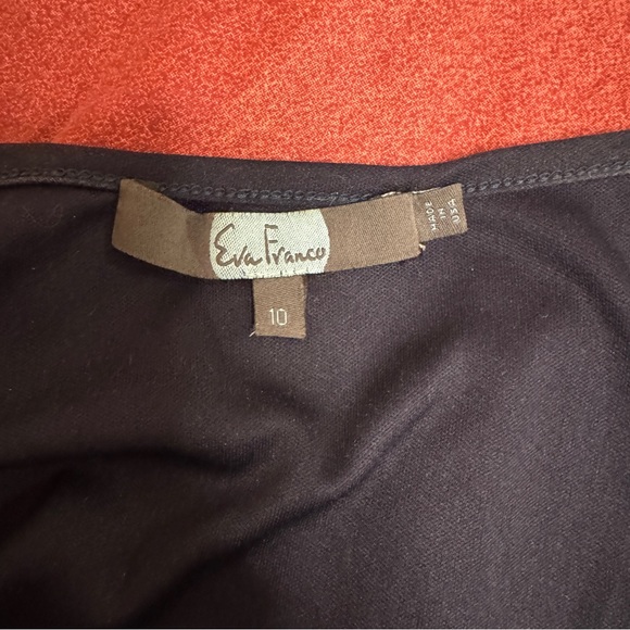 Eva Franco Short Sleeve Midi Pink and Red Flower Embroidered Dress - Picture 5 of 7